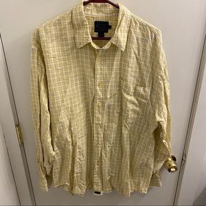 Tommy Bahama Indigo Palms casual button down size large